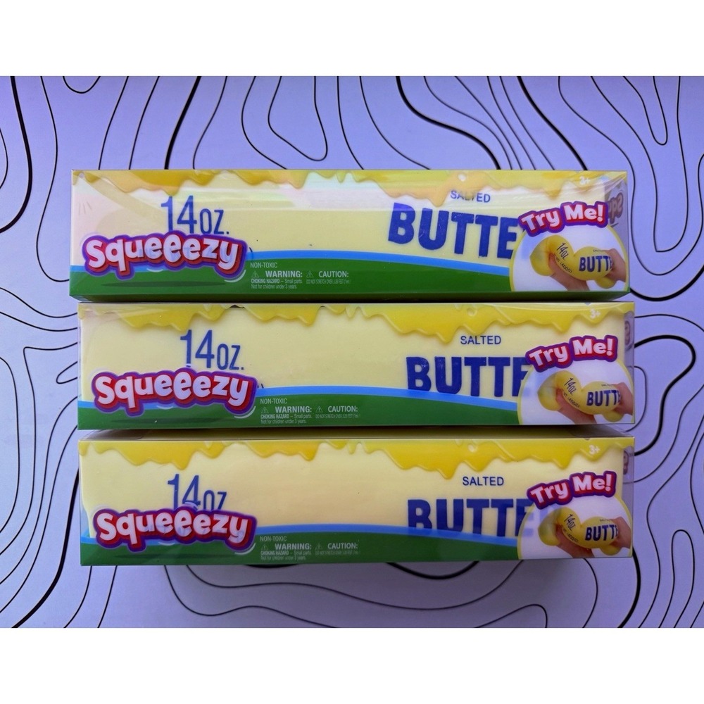 3 Sunny Days Butter Squishies